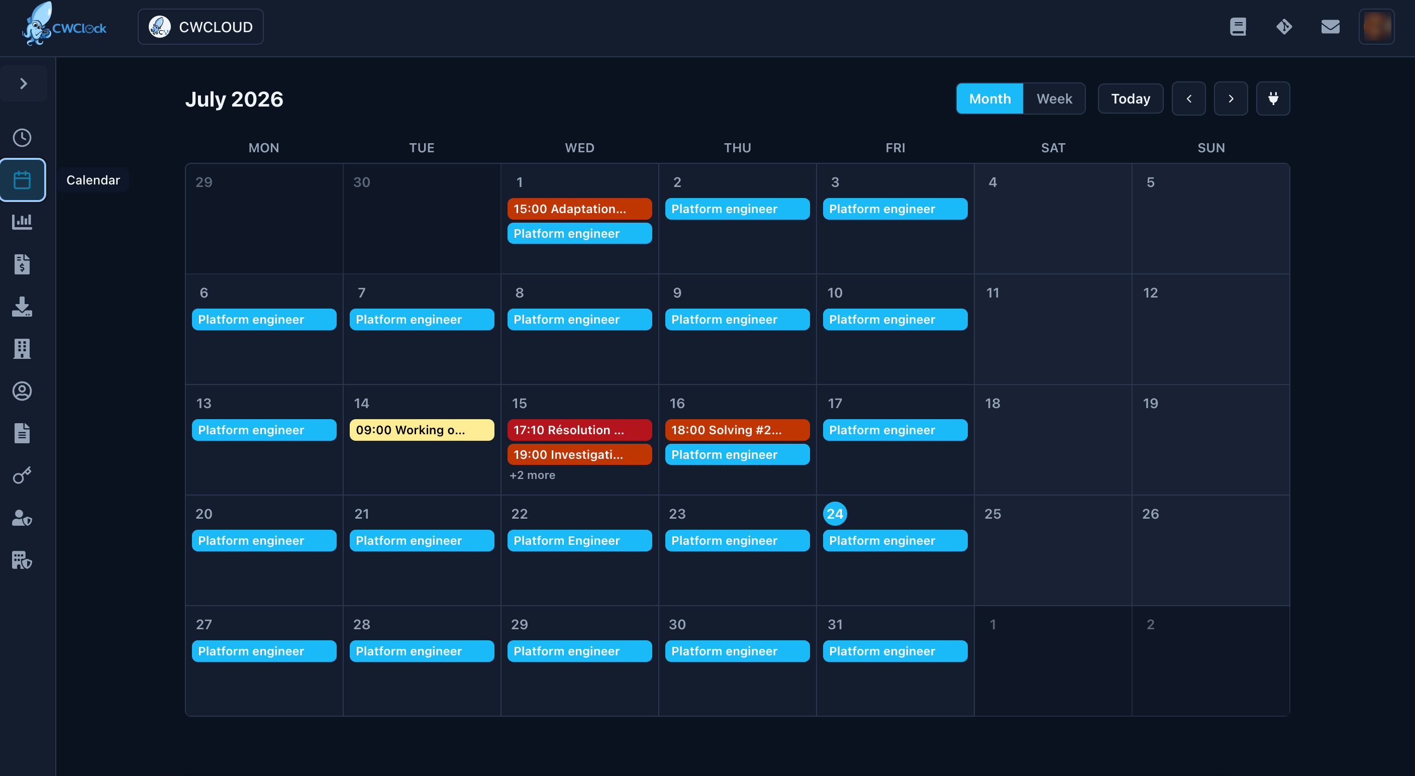 calendar