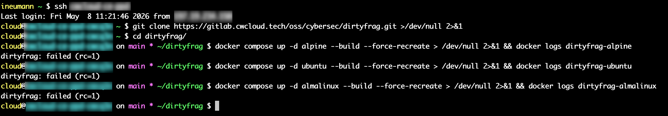 dirtyfrag-docker