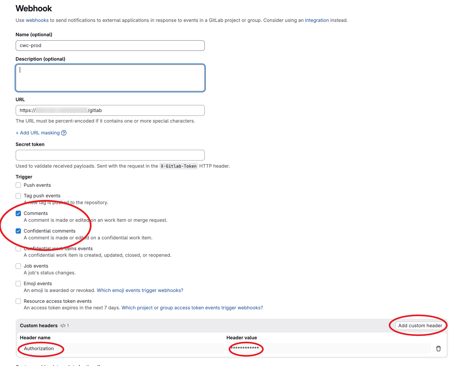 gitlab-webhook-config