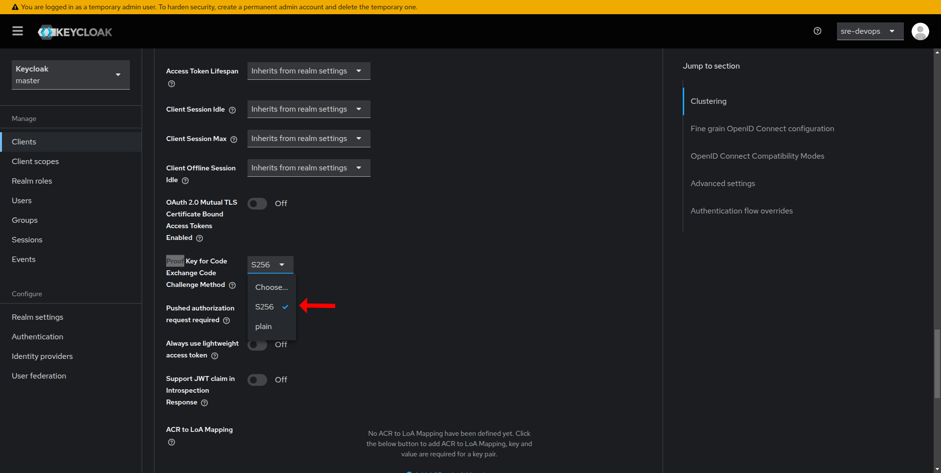 Create Keycloak Client